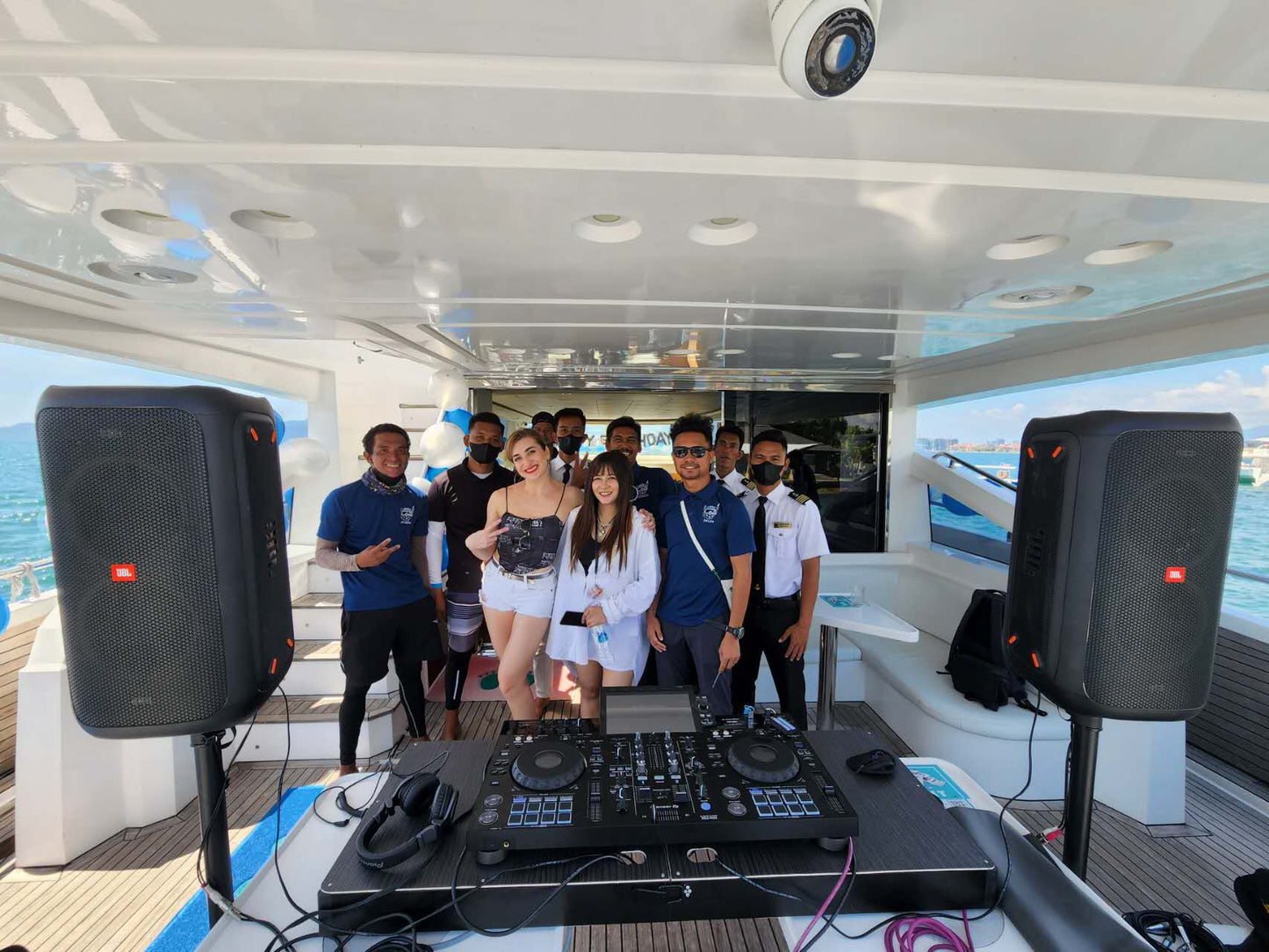 Party DJ & Sound System Rental for Yacht Charter